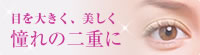 憧れの二重